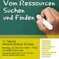 Flyer 14. Tagung Dyslexie Verband Schweiz