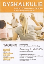 Flyer Dyskalkulietagung in Zürich